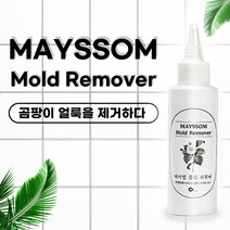 메이썸 고농축 젤타입 곰팡이제거제 120ml 화장실 욕실 타일 실리콘 벽지 곰팡이 박멸