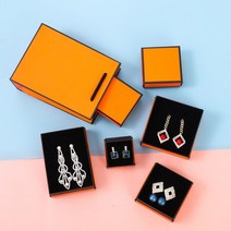 기프트박스 주얼리선물상자 쇼핑백 오렌지, 3번케이스 7cm X 9cm