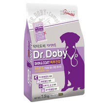 닥터도비 스킨앤코트 7.5kg, 피부/털개선, 1개