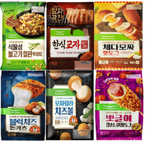 [유통기한임박/풀무원] 한식교자김치360g 식물성철판불고기 체다핫도그 블럭치즈돈카츠 모짜렐라치즈볼 뽀글이 점보핫도그