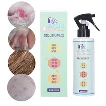 맘픽 강아지 고양이 곰팡이성피부염 피부병 발사탕 발습진 피부영양제 탈취제 200ml