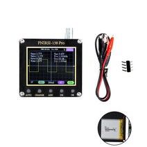 fnirsi dso tc2 디지털 오실로스코프 트랜지스터 테스터 2 in 1 pwm 2, 배터리로