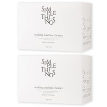 세탁조클리너 160g 4개입 2개 세균 묵은때 제거 속부터 깨끗, 심플띵즈 세탁조클리너 160g 4개입 2개