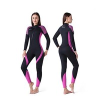 Rrtizan Wetsuit 여성 차가운 물에서 여성을 위한 3mm 피부 보호 습식 정장 다이빙 서핑 수영을 위한 따뜻한 전신 잠수복, X-Small