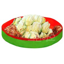 180cm 다용도 원형 방수 김장용 김치 배추절임 김장 매트 대형 초대형 김장김치담그기