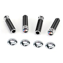 BMW 도어핀 4p 카본 메탈 악세서리 차량 실내튜닝용품, M로고