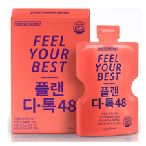 프로뉴트리션 플랜디톡 48 과채주스, 160개, 60g