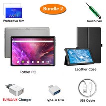 qr코드단말기 인강용태블릿 최신 태블릿 pc 10 인치 mtk6797 데카 코어 rom, 회색, 번들 2