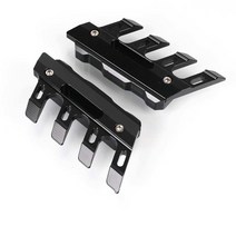 오토바이 개조 프론트 펜더 보호 커버 액세서리 대부분의 전기 자전거 Soco Niu 유니버설, 01 Black