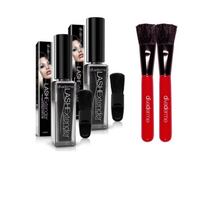 디바덤 래쉬 익스텐더 속눈썹 연장 마스카라 9ml + 빨간 브러쉬, 블랙, 18세트