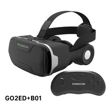 오클러스 트레드 밀 바이브트래커 arVr Shinecon G02ED realidade 가상 VR 안경 상자 스테레오 헬멧 헤드, 한개옵션1, 06 G02ED B01