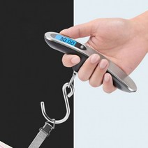 휴대용 손저울 전자 무게측정 이동식저울 여행저울 혜이점