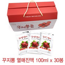 국산 햇 꾸지뽕 열매즙 진액 엑기스 구지뽕 건강즙 건강음료 선물용, 30봉, 100ml