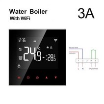 CORUI-Tuya 와이파이 스마트 온도 조절기 전기 바닥 난방 물/가스 보일러 제어 알렉사 구글 홈, 02 3A WaterGas Boiler