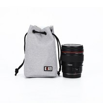 BAGnBAGs IN-100 DSLR 이너 카메라 파우치, 중형 그레이