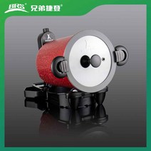 만능 자동 회전 냄비 기름 안튀기는 삼겹살 캠핑 요리기 조리기계 배달전문, 버건디