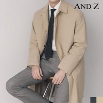 (정품)ANDZ [앤드지] 히든버튼 발마칸 트렌치코트 (BZB1CG1102)