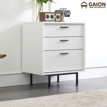 티크 600 3단 거실장, 화이트