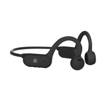 캔디 BE-06 골전도 넥밴드 무선 블루투스 스포츠 이어폰 헤드셋 청력보호 야외활동, 블랙