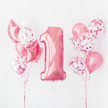 생일 송년회 신년회용 파티룸꾸미기 대형 숫자풍선 이벤트용품, 골드 8 1M