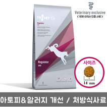 트로벳 강아지 처방식 사료 애견용 OHD 아토피 알러지 5.21kg, 6개
