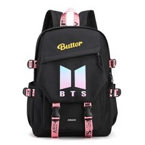 Pouch BTS 버터스쿨 백팩 책가방과 무료 목걸이