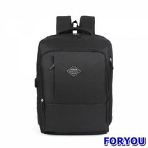 Foryou4598 남성 캐주얼 스퀘어 올데이 백팩 남자 학생 중저가 사무용 여행용