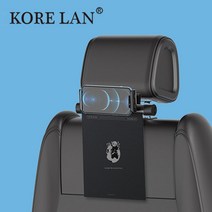 KORELAN 차량용쓰레기통 다용도 걸이형 차량용 휴지통 휴대폰 거치대, 그레이