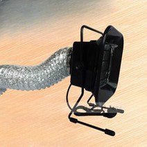 이동식 국소배기장치 소형 흡진기 흡연기 유해먼지, 50W + 8m