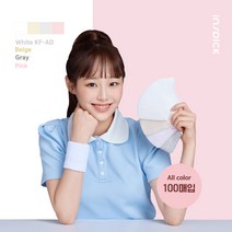 [가이아그룹] 여름용 숨쉬기 편한 츄 마스크 쿨마스크 대형 (25매입 x 4개), 핑크 (100매)