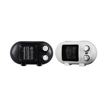 TOOLCON PTC 미니 팬히터 TP-800D 전기히터 난방기, 화이트
