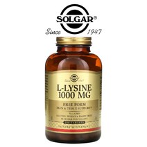 솔가 엘 라이신 L Lysine 필수 아미노산 1000mg 250정