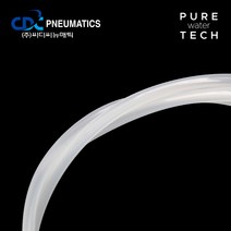 [CDC] 정수기호스 PE튜빙 12mm 반투명 1m (PE 1290), 1개