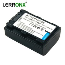 소니배터리 np fh50 np fh70 np fh100 충전식 배터리 7.2v 1150mah 리튬 카메라 배터리 sony dcr np fh40 a230 a330 a290 호환, 4개