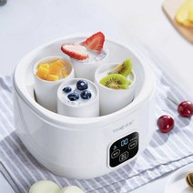 요구르트제조기 발효 그릭 유산균 플레인 요플레, 세라믹컵 포함 패키지