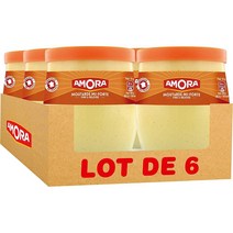 Amora 머스타드 미디엄 6개입 Moutarde Mi Forte 230g