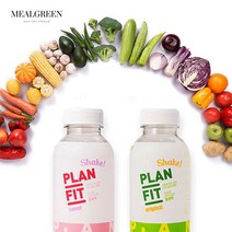 [밀그린] 플랜핏 식사대용 생식 40g 10통, 스위트5병+오리지널5병, 1박스, 400g