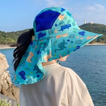 min54 아동용 캐릭터 와이드 플랩캡 썬햇 모자 22-023