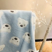 부드러운 극세사이불 뉴풍 사무실 낮잠 침대보 학생 아기 담요 유아용 플란넬 다리 이불