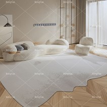 코지 러그 카펫 카페트 초대형 대형 디자인 먼지없는 거실