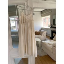 피로연원피스 돌잔치원피스 땡땡이원피스 프랑스 스타일 느슨한 서스펜더 스커트 여성 여름 복고풍 기질 드레스 보헤미안 스타일 휴가 해변 비치 스커트