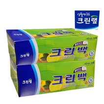 크린랩 뽑아쓰는 위생백 크린백 30cmX40cm 대형 300매 2입