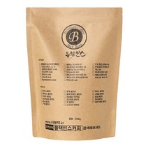 블랙빈스 헤이즐넛 향커피, 1.분쇄하지않음(원두콩상태), 500g, 1개