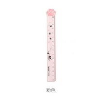 1 Pcs Oeny 귀여운 키티 고양이 발 직선 통치자 Kawaii 편지지 재미 있은 그림 선물 한국 사무실 학교 그리기 측정 116364