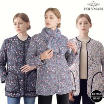 [할리마리] 간절기 경량 패딩+머플러 2종세트