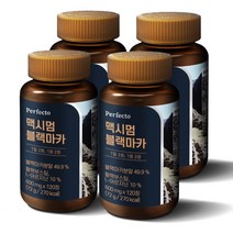 퍼펙토 맥시멈 블랙마카, 120정, 4개