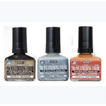 군제 락카 도료 WC 웨더링 컬러 40ml, WC14 화이트 더스트