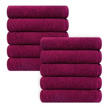 송월타월 호텔수건 아르떼 10 170g 30수 면사, 아르떼 와인, 10장