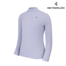 김영주 남성 3색 스트라이프 양면 기모 마이크로 플리스