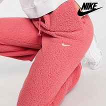 나이키 써마 코지 후리스 조거 팬츠 플리스 긴바지 여성 핑크